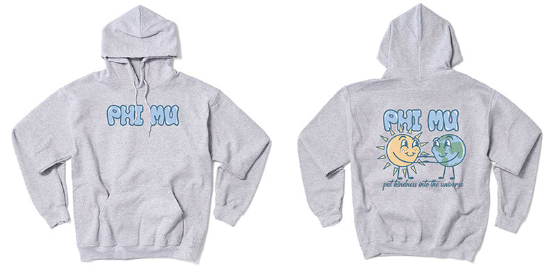 Earth and Sun Sorority Hoodie - 2XL