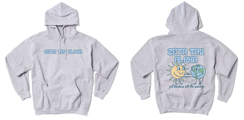 Earth and Sun Sorority Hoodie - 2XL