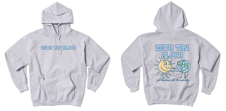 Earth and Sun Sorority Hoodie - 2XL