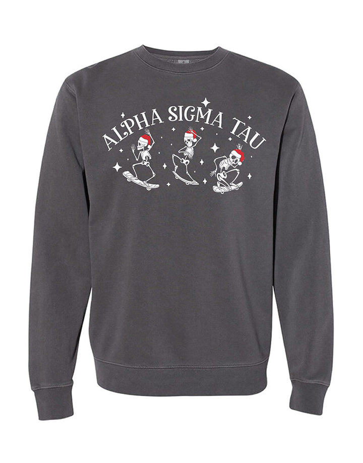 Santa Skeleton Sorority Crewneck