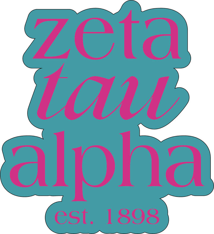 Script Sorority Sticker