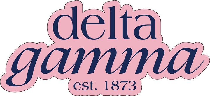 Script Sorority Sticker