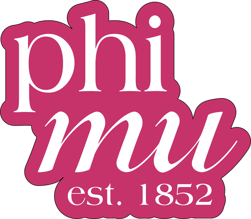 Script Sorority Sticker