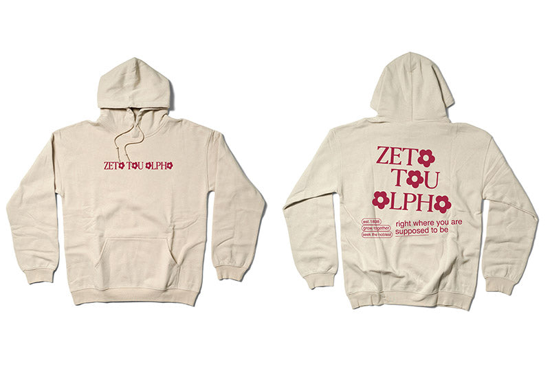 Supposed to Be Sand Sorority Matching Set Hoodie