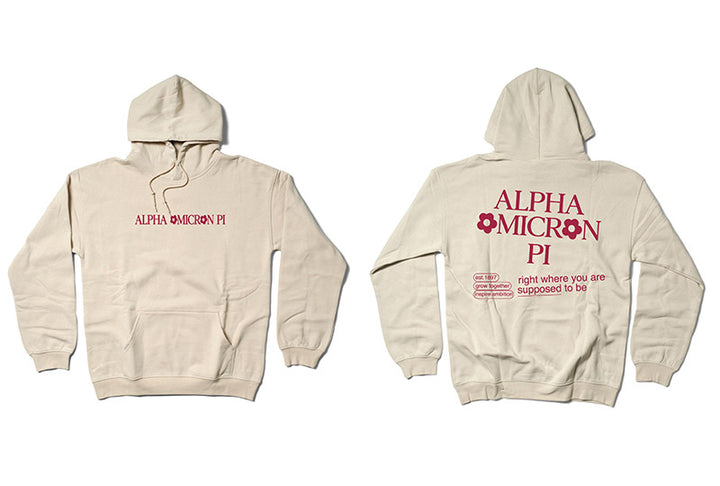 Supposed to Be Sand Sorority Matching Set Hoodie