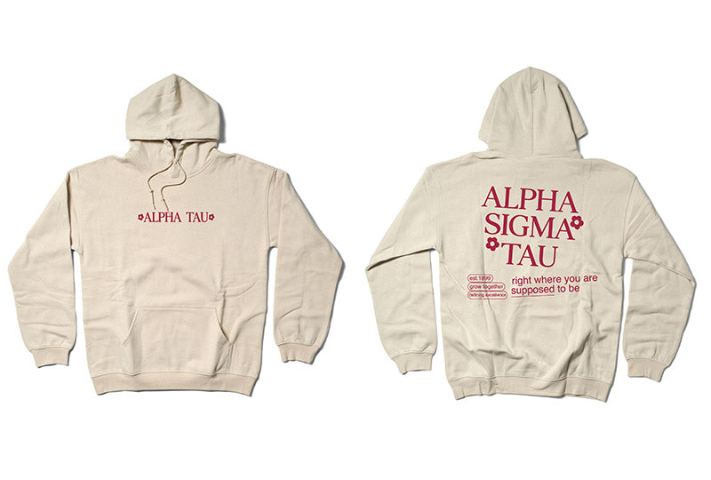 Supposed to Be Sand Sorority Matching Set Hoodie - 2XL