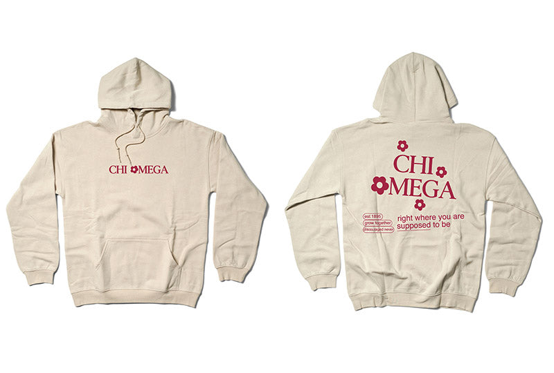 Supposed to Be Sand Sorority Matching Set Hoodie - 2XL