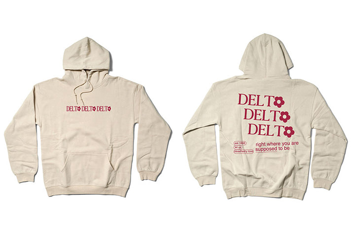 Supposed to Be Sand Sorority Matching Set Hoodie