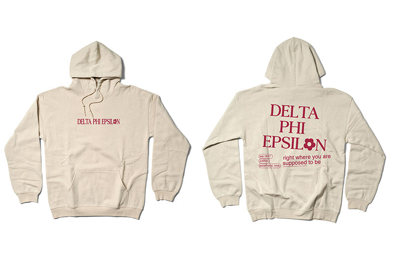 Supposed to Be Sand Sorority Matching Set Hoodie - 2XL