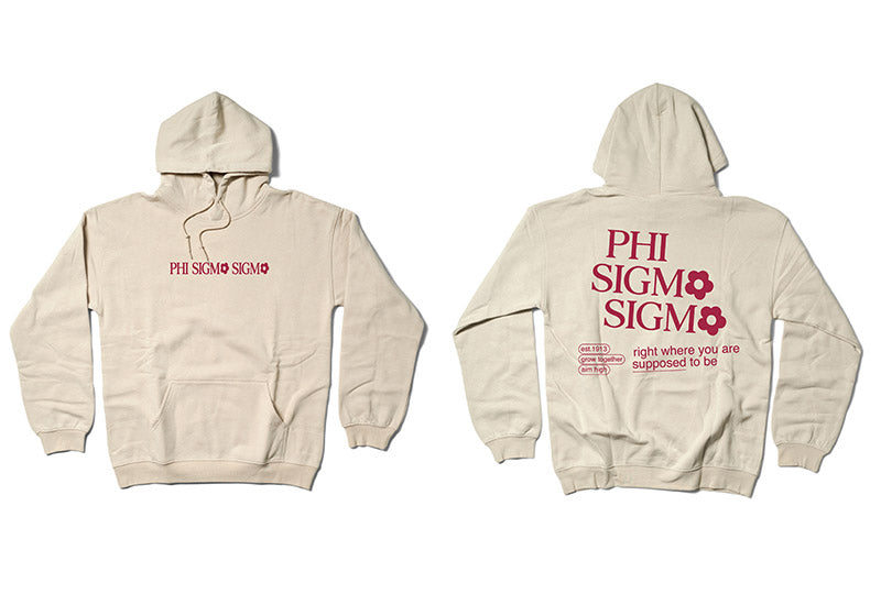 Supposed to Be Sand Sorority Matching Set Hoodie