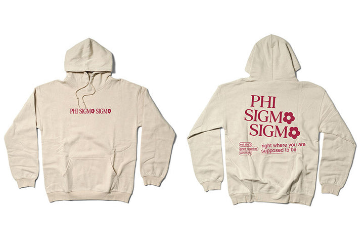 Supposed to Be Sand Sorority Matching Set Hoodie - 2XL