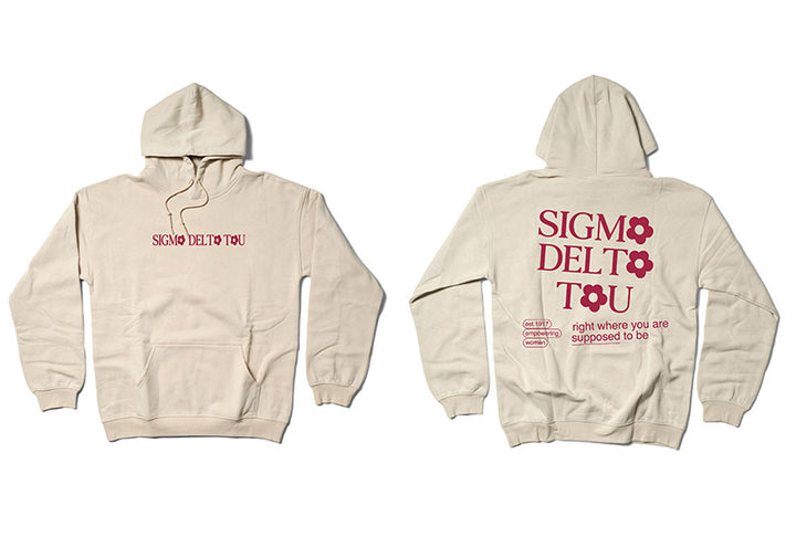 Supposed to Be Sand Sorority Matching Set Hoodie