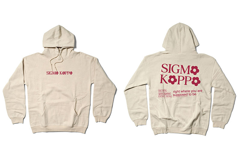 Supposed to Be Sand Sorority Matching Set Hoodie