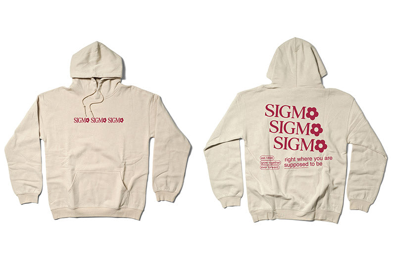 Supposed to Be Sand Sorority Matching Set Hoodie