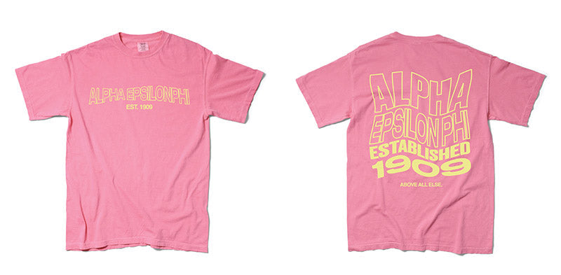 Pink Lemonade Sorority Tee - 2XL - 3XL