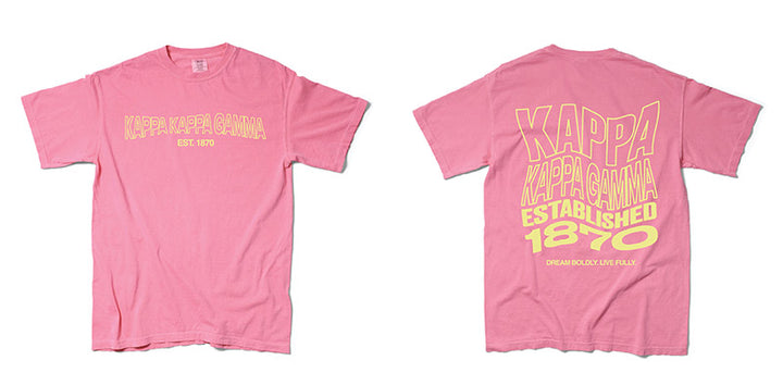 Pink Lemonade Sorority Tee