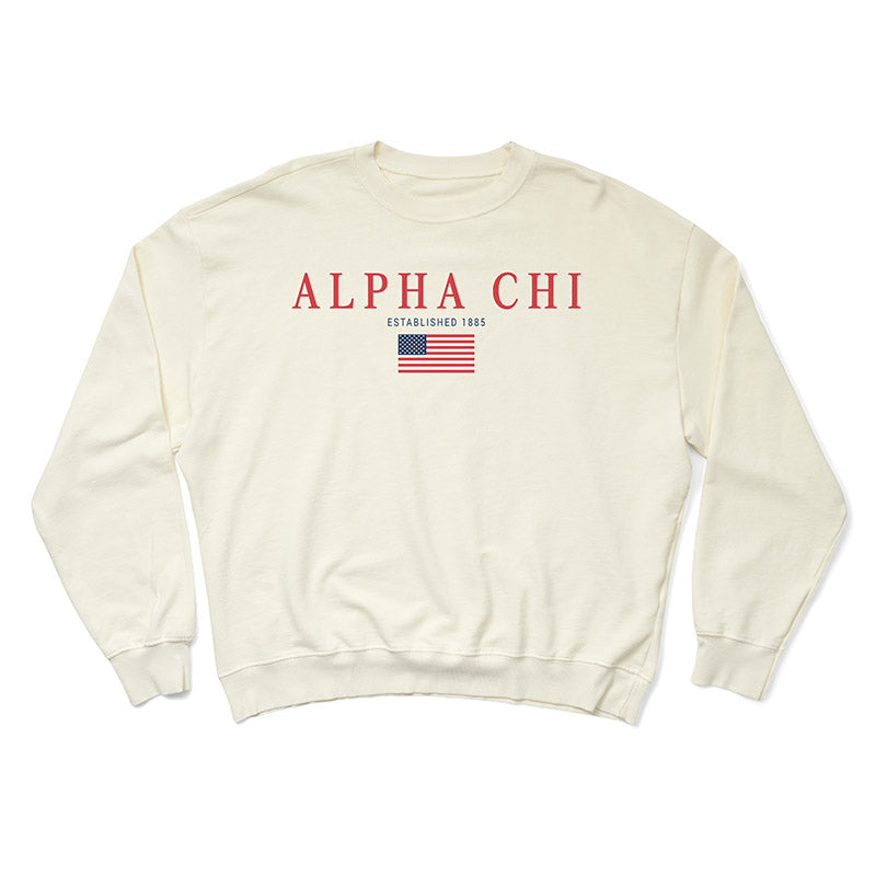 USA Vanilla Ice Matching Set Sorority Crewneck