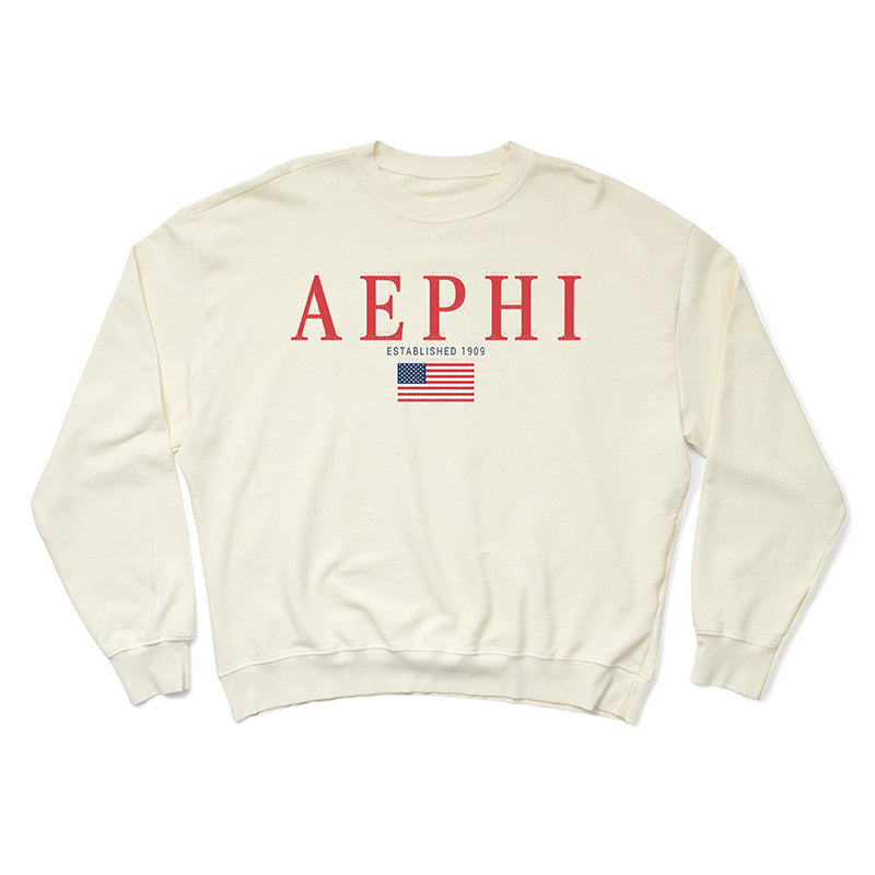 USA Vanilla Ice Matching Set Sorority Crewneck