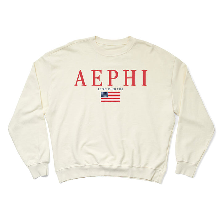 USA Vanilla Ice Matching Set Sorority Crewneck