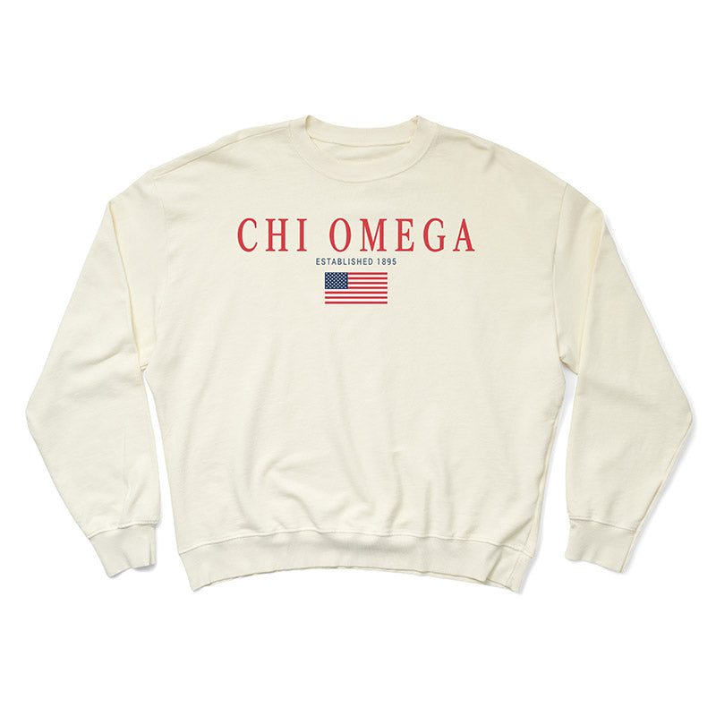 USA Vanilla Ice Matching Set Sorority Crewneck