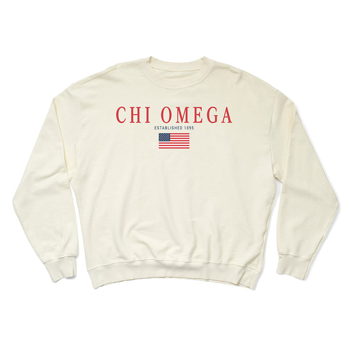 USA Vanilla Ice Matching Set Sorority Crewneck