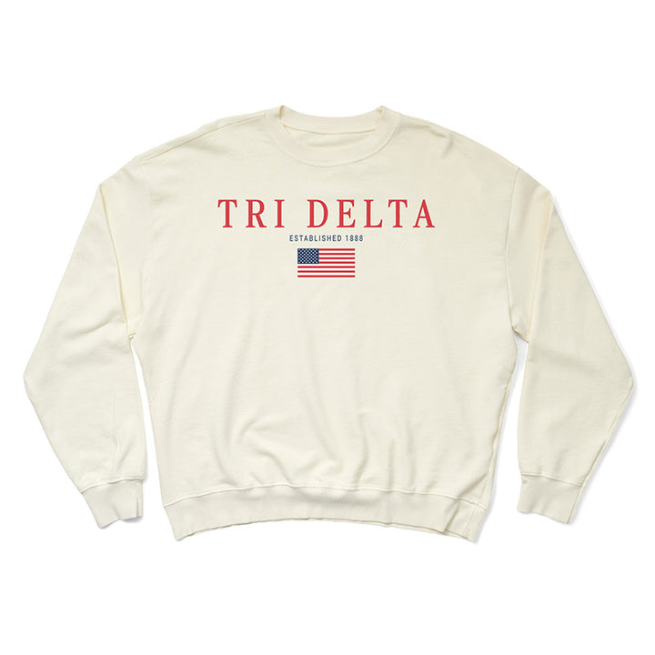 USA Vanilla Ice Matching Set Sorority Crewneck