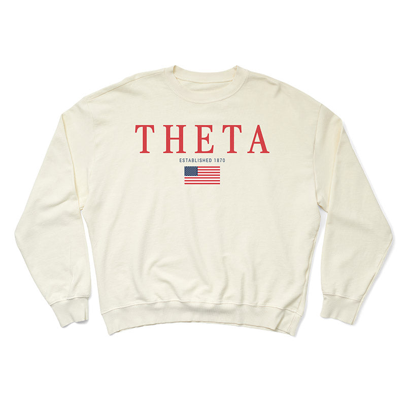 USA Vanilla Ice Matching Set Sorority Crewneck