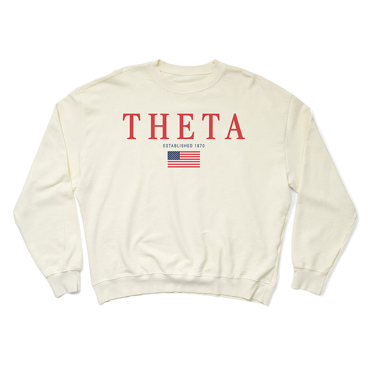 USA Vanilla Ice Matching Set Sorority Crewneck