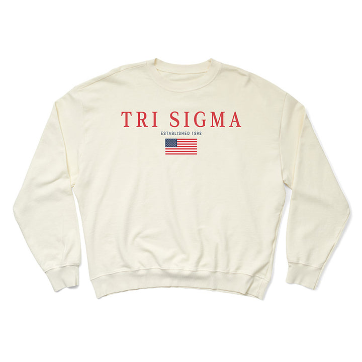 USA Vanilla Ice Matching Set Sorority Crewneck