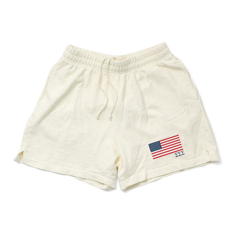 USA Vanilla Ice Matching Set Sorority Shorts
