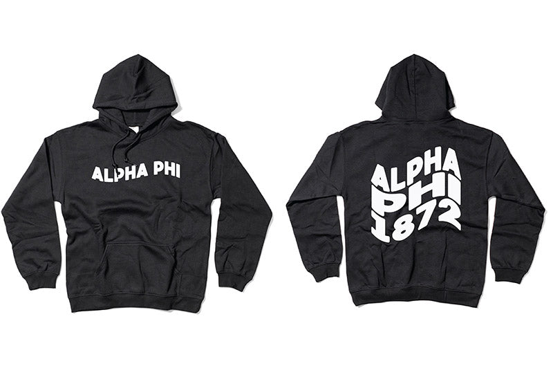 Bold Warp Matching Set Sorority Hoodie - 2XL