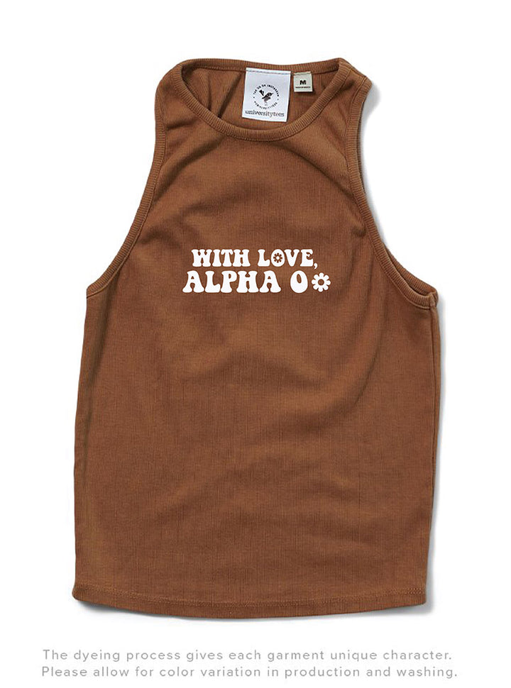 Caffeine With Love Sorority Tank