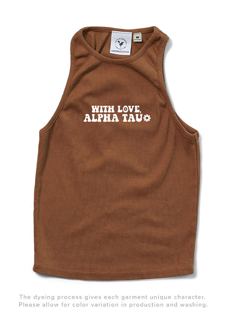 Caffeine With Love Sorority Tank
