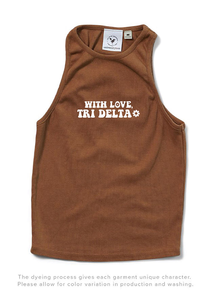 Caffeine With Love Sorority Tank