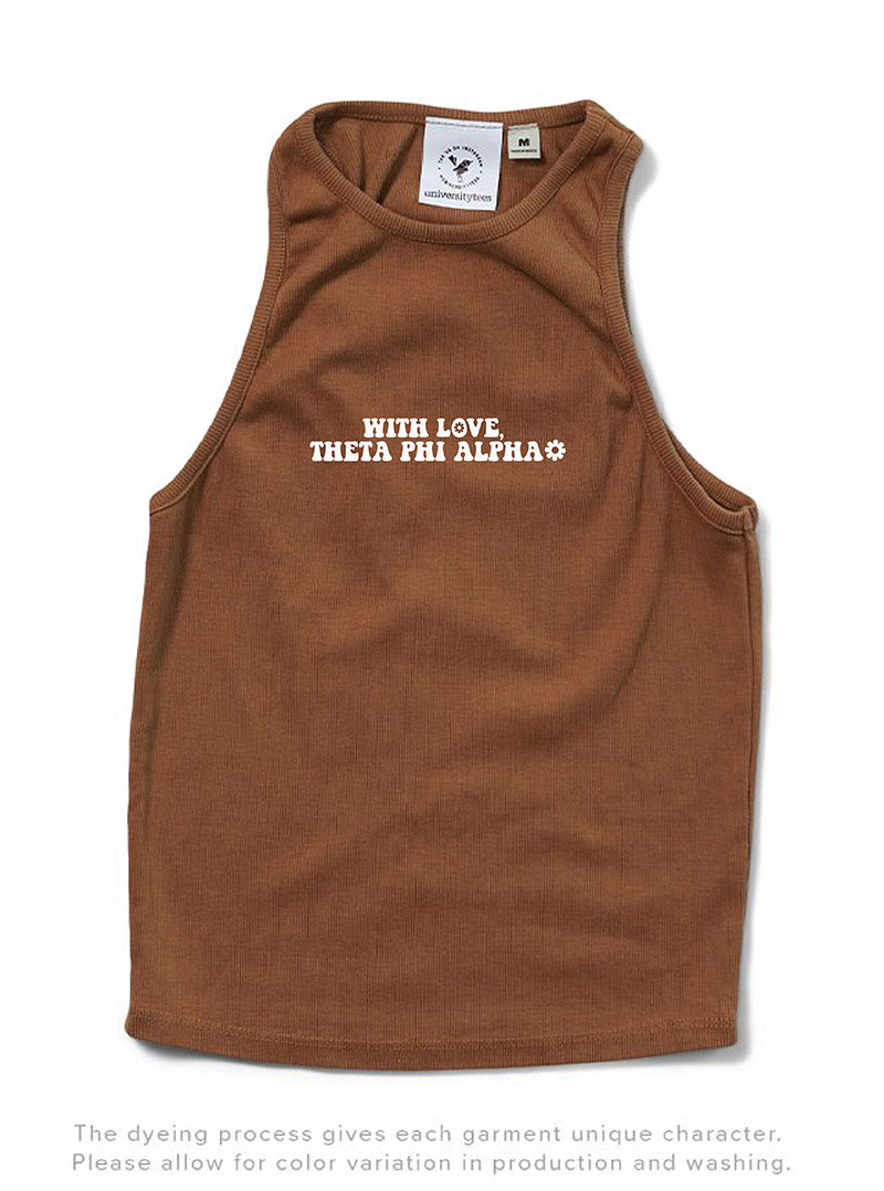 Caffeine With Love Sorority Tank