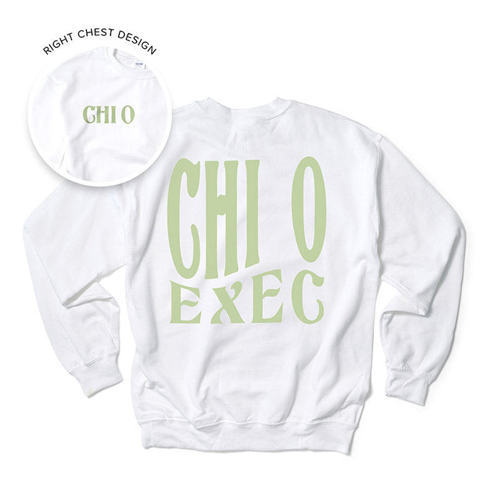 Wavy Exec Crewneck - 2XL - 3XL