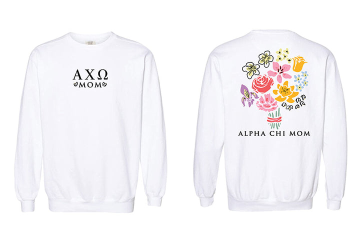 Bouquet Sorority Mom Crewneck