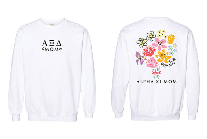 Bouquet Sorority Mom Crewneck