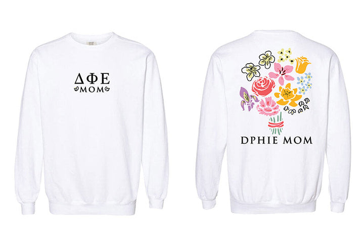 Bouquet Sorority Mom Crewneck - 2XL - 3XL