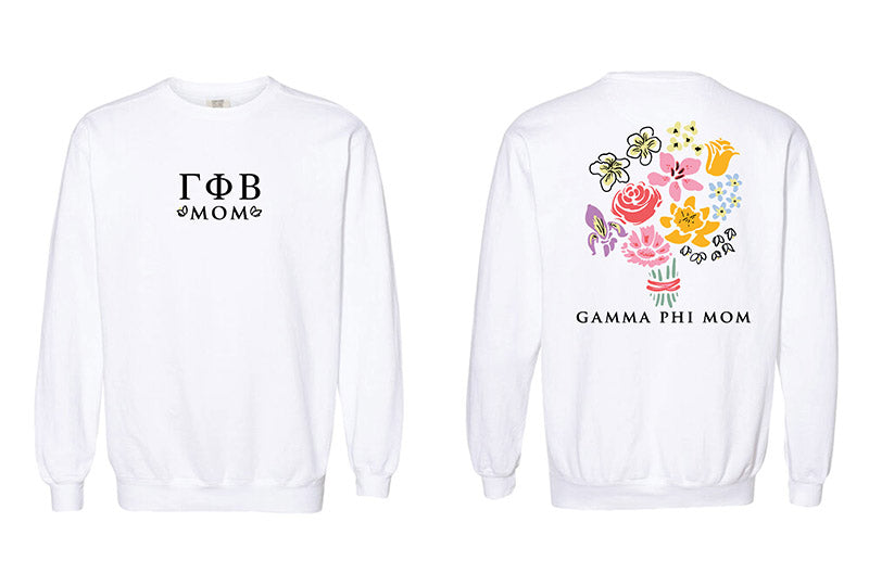 Bouquet Sorority Mom Crewneck