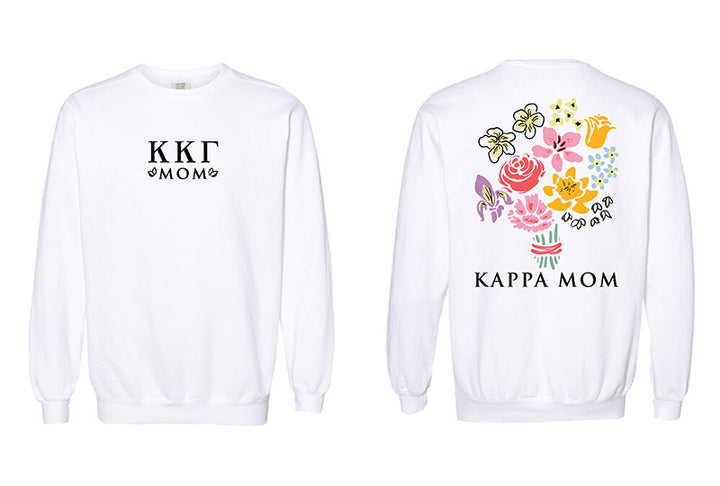 Bouquet Sorority Mom Crewneck