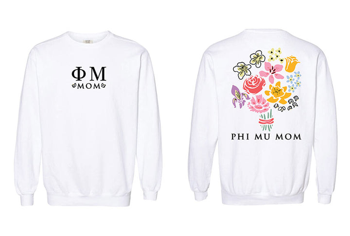 Bouquet Sorority Mom Crewneck