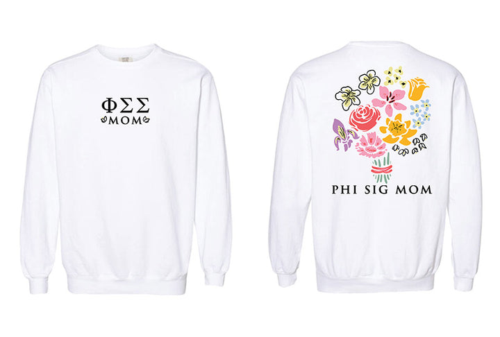 Bouquet Sorority Mom Crewneck