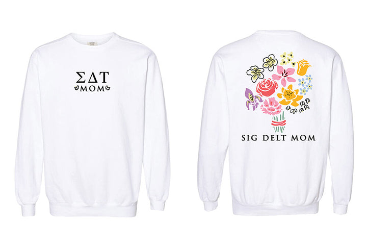 Bouquet Sorority Mom Crewneck