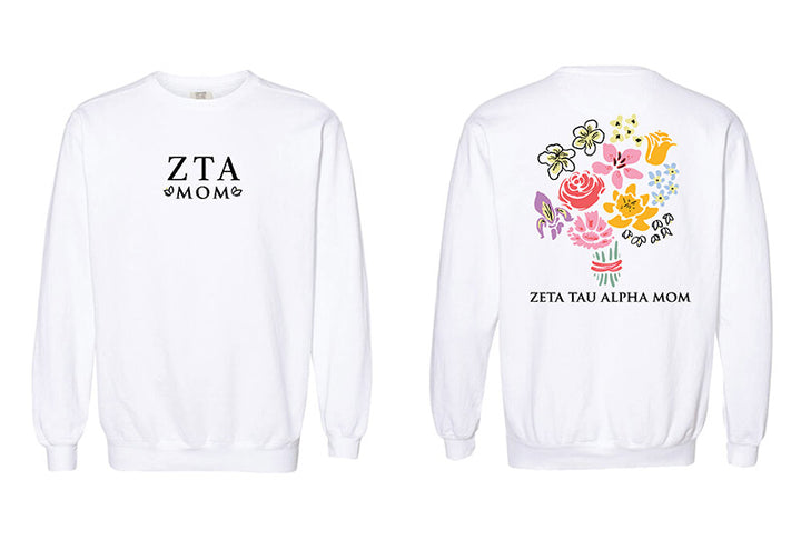 Bouquet Sorority Mom Crewneck