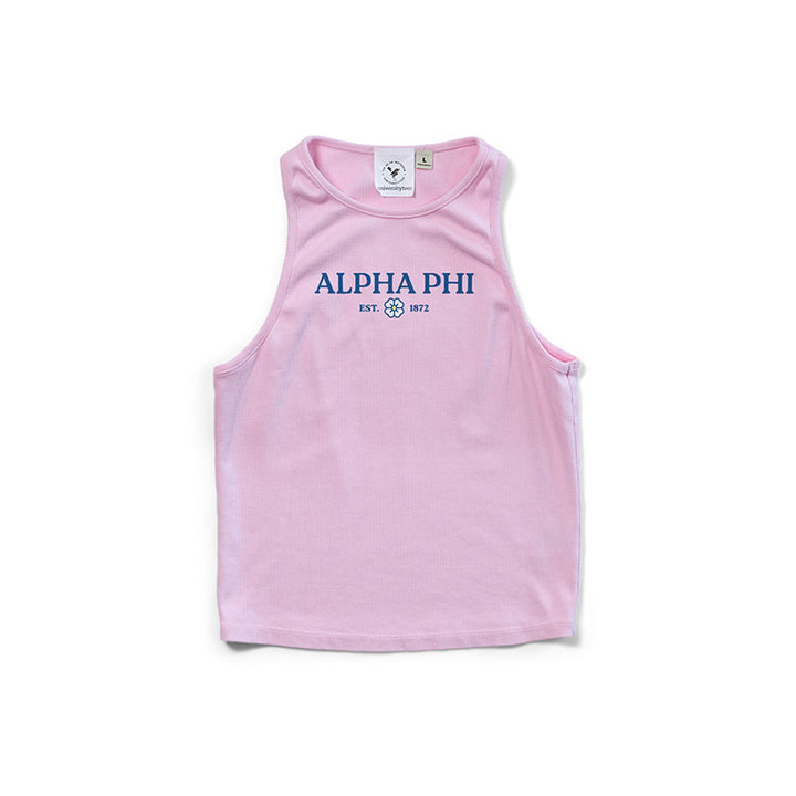 Bubblegum Floral Matching Set Sorority Tank