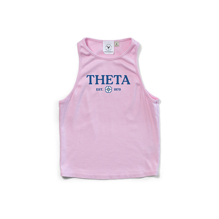 Bubblegum Floral Matching Set Sorority Tank