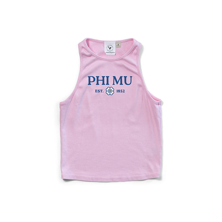 Bubblegum Floral Matching Set Sorority Tank