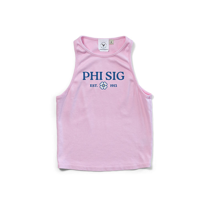 Bubblegum Floral Matching Set Sorority Tank