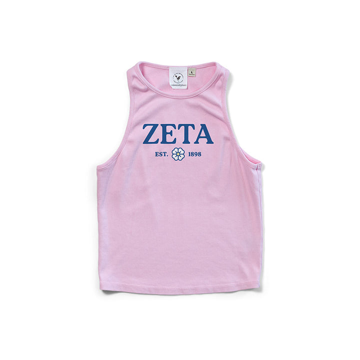 Bubblegum Floral Matching Set Sorority Tank